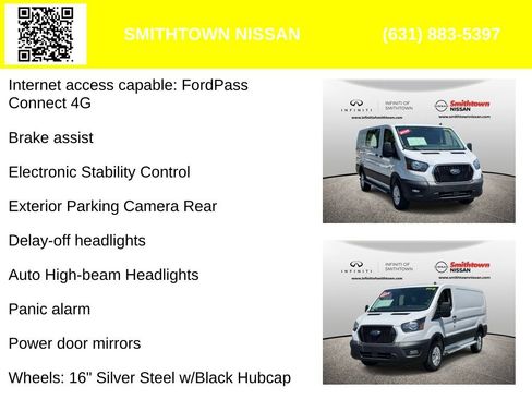Used 2025 Ford Transit 250 Low Roof w/ Exterior Upgrade Package RWD image 6