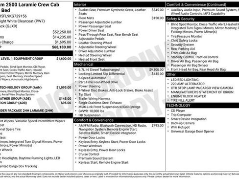 Used 2019 RAM 2500 Laramie image 1