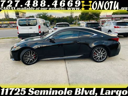Used 2015 Lexus RC 350 w/ F Sport w/Summer Tires RWD image 6