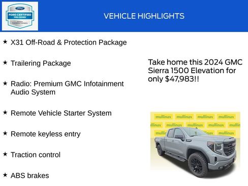 Used 2024 GMC Sierra 1500 Elevation AWD/4WD image 18
