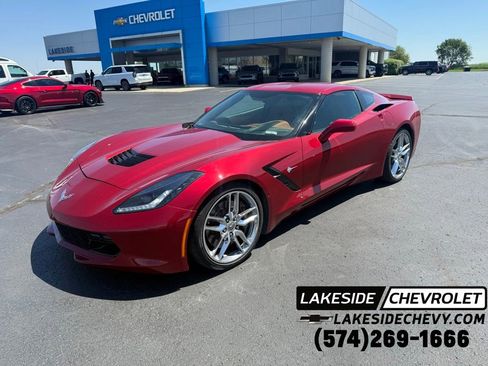 Used 2014 Chevrolet Corvette Stingray Coupe w/ 3LT Preferred Equipment Group RWD image 1
