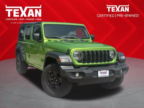 Used 2025 Jeep Wrangler Unlimited Sport AWD/4WD image 1