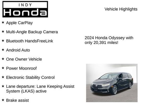 Used 2024 Honda Odyssey EX-L image 7