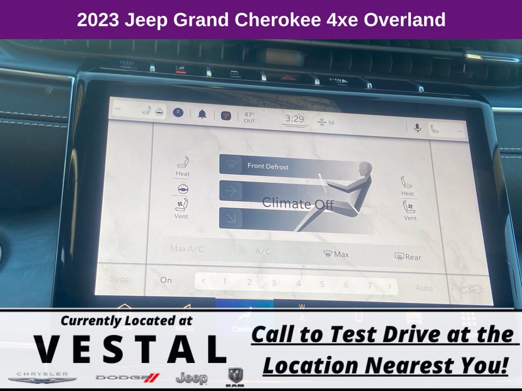 New 2023 Jeep Grand Cherokee Overland AWD/4WD image 25