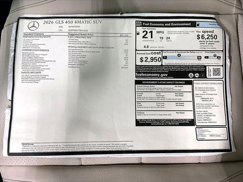 New 2026 Mercedes-Benz GLS 450 4MATIC image 19