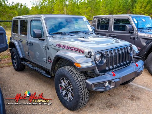 Used 2022 Jeep Wrangler Unlimited Rubicon w/ LED Lighting Group image 2