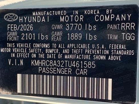New 2026 Hyundai Venue SEL FWD image 39