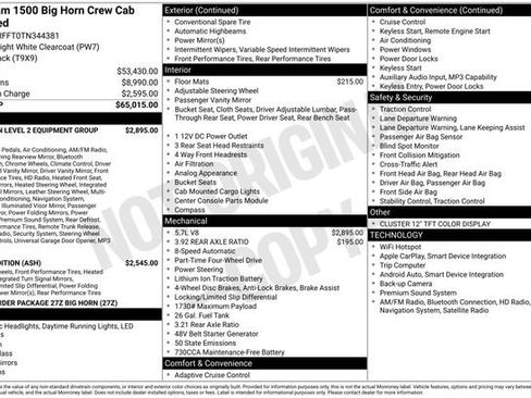 New 2026 RAM 1500 Big Horn AWD/4WD image 5