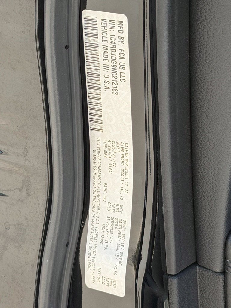 Used 2022 Dodge Durango GT AWD/4WD image 35