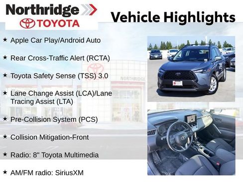 Certified 2023 Toyota Corolla Cross LE AWD/4WD image 2