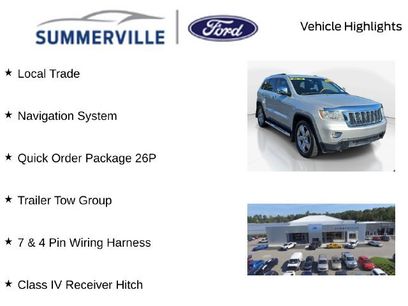 Used 2013 Jeep Grand Cherokee Overland w/ Trailer Tow Group