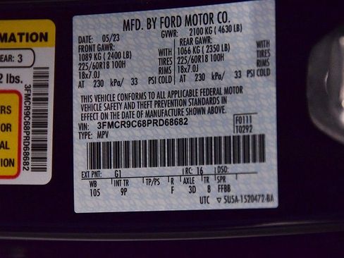 Used 2023 Ford Bronco Sport Outer Banks w/ Tech Package image 16