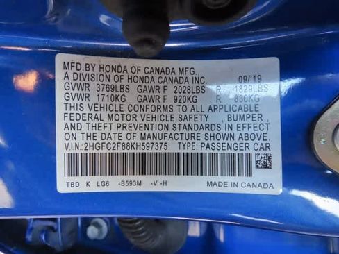 Used 2019 Honda Civic Sport image 26