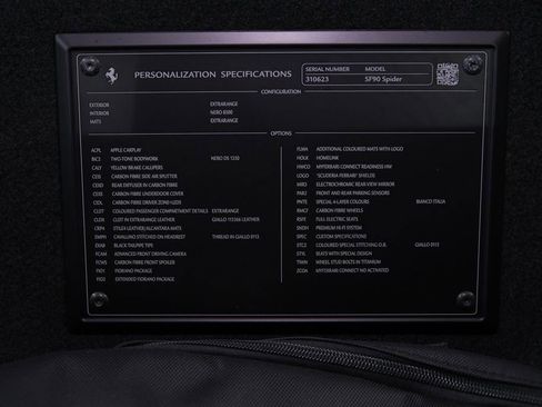 Used 2024 Ferrari SF90 Spider image 53