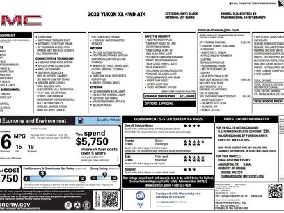 Certified 2023 GMC Yukon XL AT4 w/ AT4 Premium Package