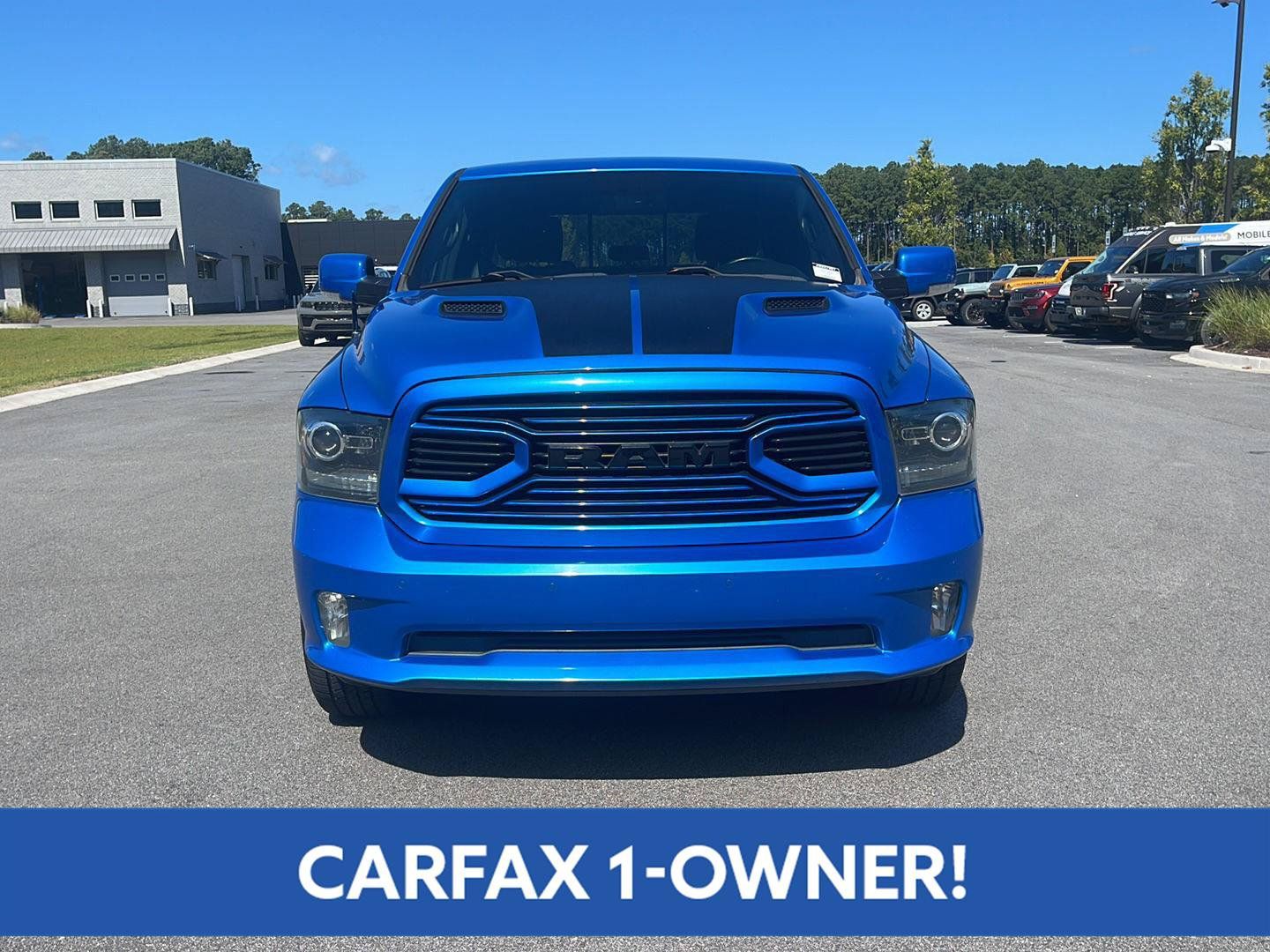 Used 2018 RAM 1500 Sport w/ Hydro Blue Sport Package AWD/4WD image 2
