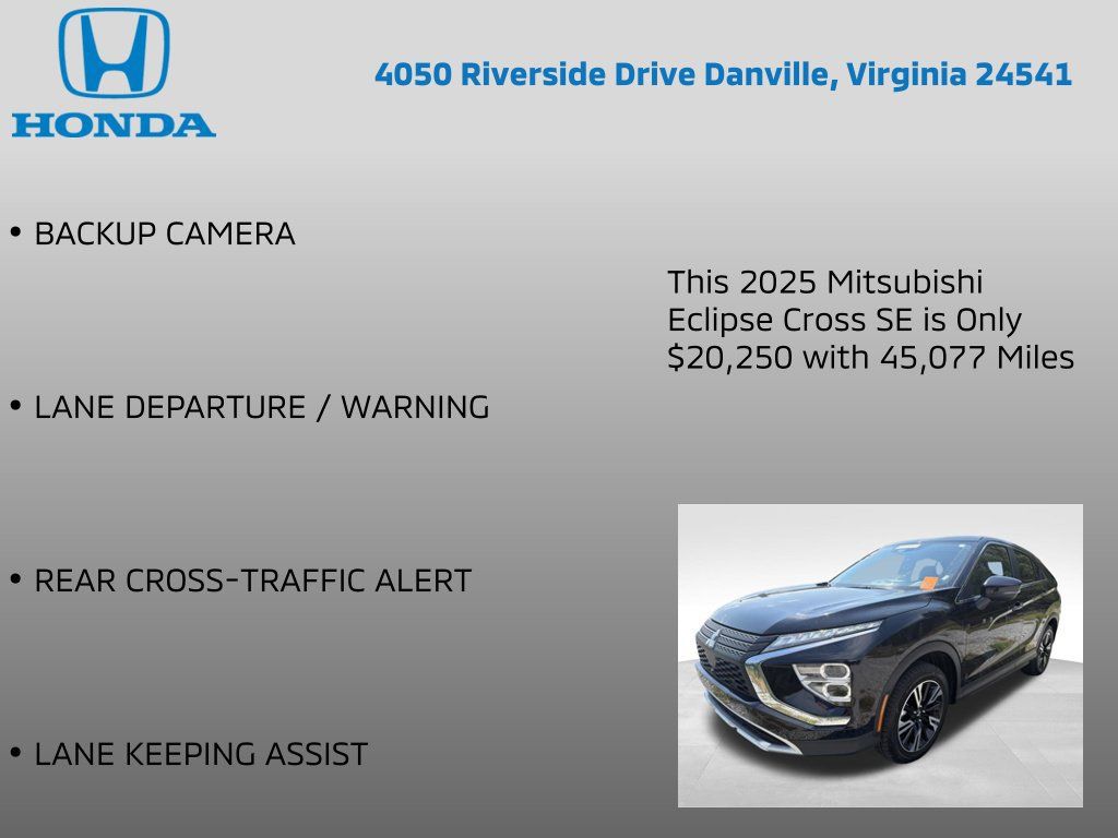 Used 2025 Mitsubishi Eclipse Cross SE AWD/4WD image 12