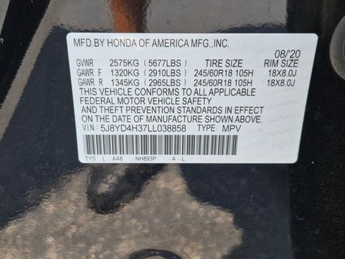 Used 2020 Acura MDX SH-AWD image 24