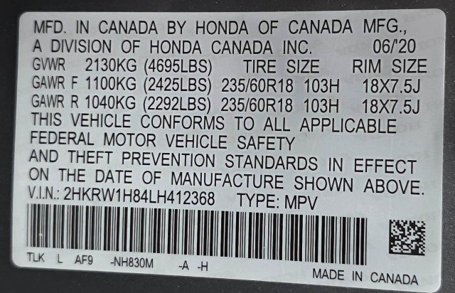 Used 2020 Honda CR-V EX-L image 44