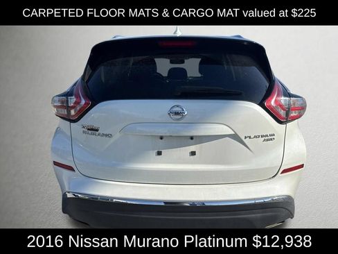 Used 2016 Nissan Murano Platinum w/ Platinum Technology Package AWD/4WD image 4