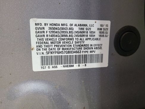 Used 2016 Honda Pilot EX-L image 33
