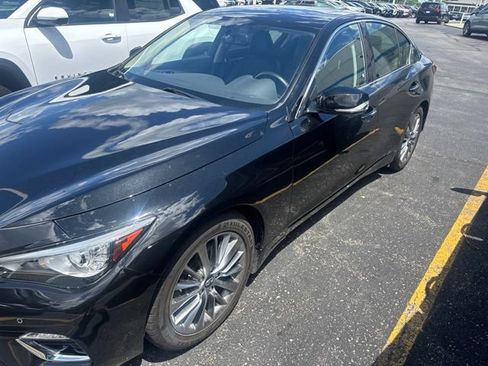 Used 2021 INFINITI Q50 Luxe w/ All Weather Package AWD/4WD image 2
