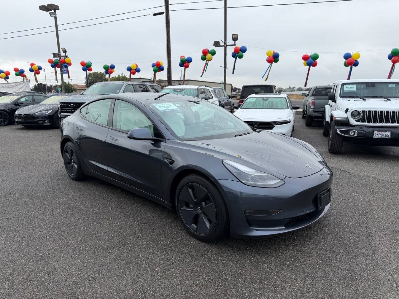 Used 2021 Tesla Model 3 Long Range AWD/4WD image 2