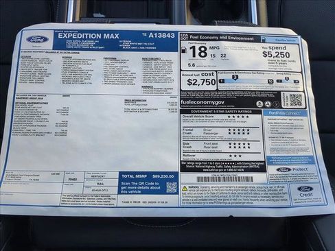 New 2026 Ford Expedition Max Platinum w/ Stealth Performance Package image 17