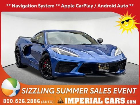 Used 2020 Chevrolet Corvette Stingray Preferred Cpe w/ 2LT Preferred Equipment Group RWD image 1