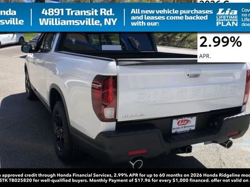 New 2026 Honda Ridgeline Black Edition image 7