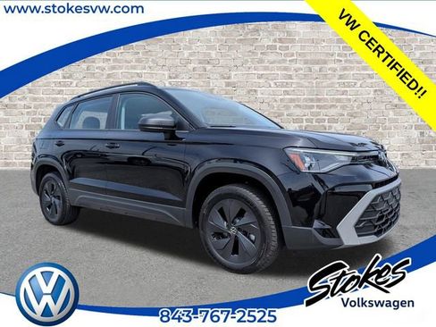 Certified 2025 Volkswagen Taos S FWD image 1