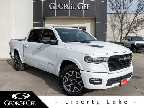Used 2025 RAM 1500 Laramie w/ Sport Appearance Package image 1
