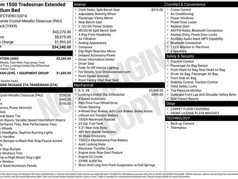 Used 2024 RAM 1500 Tradesman w/ Night Edition image 2