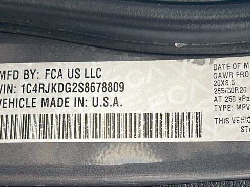 Certified 2025 Jeep Grand Cherokee L Overland w/ Advanced Protech Group III image 30