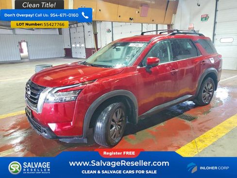 Used 2022 Nissan Pathfinder SV AWD/4WD image 1