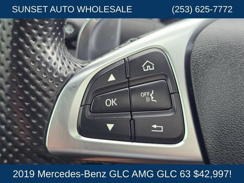 Used 2019 Mercedes-Benz GLC 63 AMG 4MATIC Coupe w/ Parking Assist Package image 39