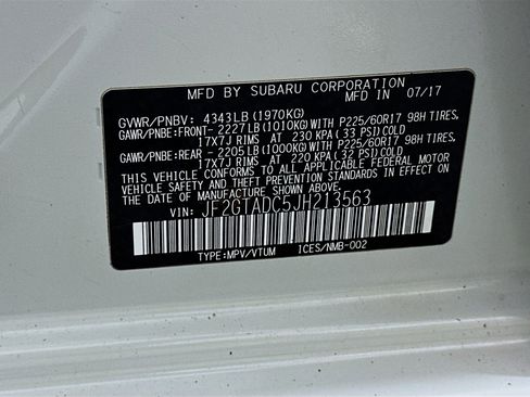 Used 2018 Subaru Crosstrek 2.0i Premium w/ Eyesight System image 12