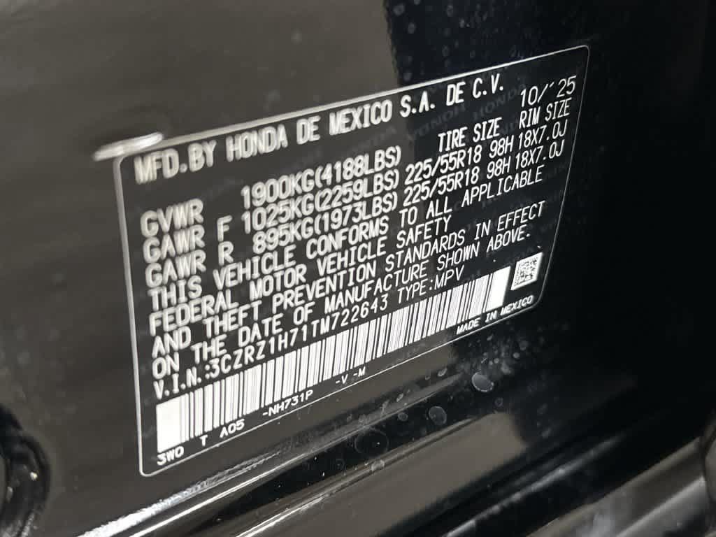 Used 2026 Honda HR-V EX-L image 28