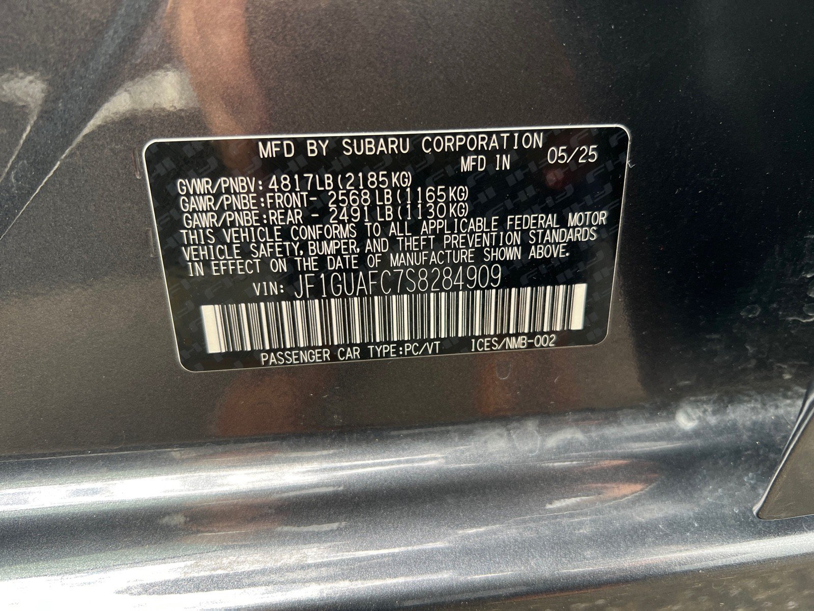 Certified 2025 Subaru Impreza 2.0i Sport AWD/4WD image 15