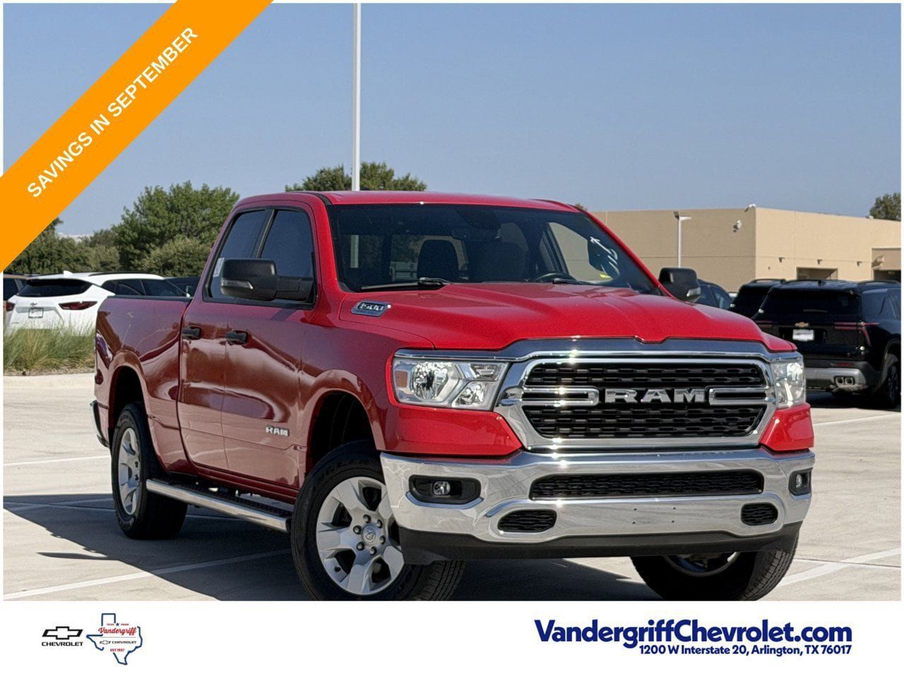 Used 2023 RAM 1500 Big Horn w/ Trailer Tow Group AWD/4WD image 2
