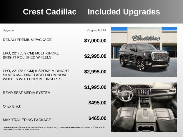 Used 2021 GMC Yukon Denali w/ Denali Premium Package AWD/4WD image 5