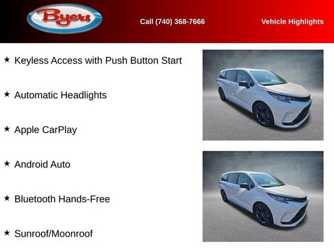 Used 2025 Toyota Sienna XSE FWD image 12