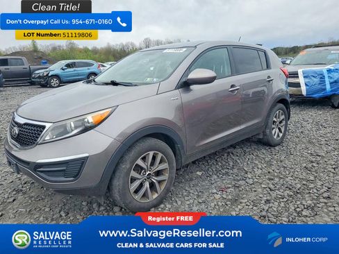 Used 2015 Kia Sportage LX AWD/4WD image 1