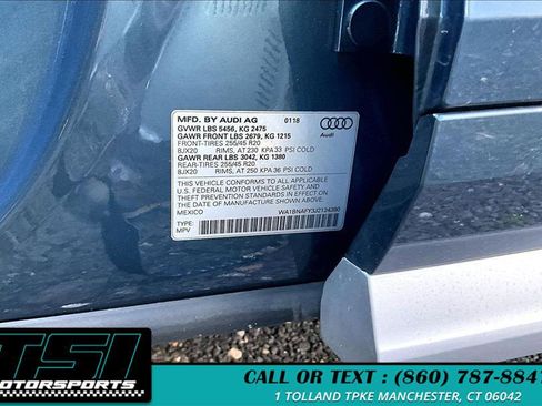 Used 2018 Audi Q5 2.0T Premium Plus w/ Premium Plus Package image 3