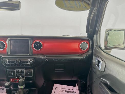 Used 2021 Jeep Wrangler Unlimited Rubicon w/ Uconnect 4C Nav & Sound Group AWD/4WD image 24