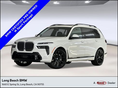 Certified 2024 BMW X7 xDrive40i w/ M Sport Package AWD/4WD image 1