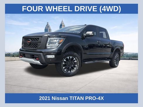 Used 2021 Nissan Titan PRO-4X w/ Pro-4x Convenience Package AWD/4WD image 1