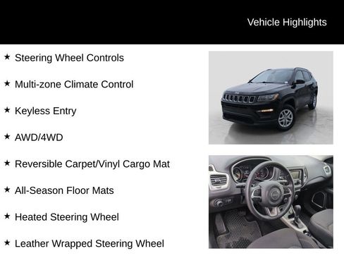 Used 2018 Jeep Compass Sport w/ Cold Weather Group image 16