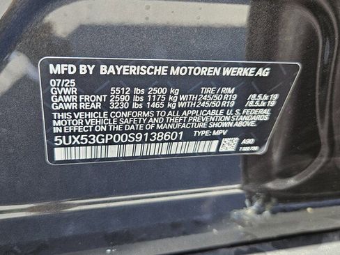 New 2025 BMW X3 xDrive30i w/ Premium Package image 41