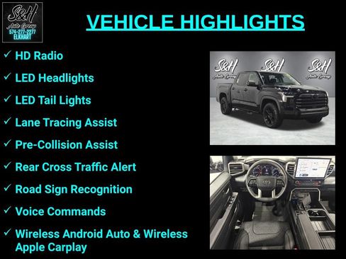 Used 2024 Toyota Tundra SR5 w/ SR5 Premium Package AWD/4WD image 3